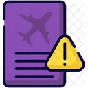 Flight No Plane Icon