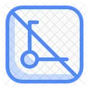 Dont Use Trolley Box Shopping Icon