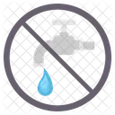 Dont Waste Water  Icon