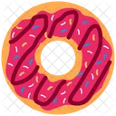 Donut Marmelade Polizei Symbol