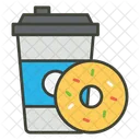 Donut Doughnut Takeaway Icon