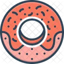 Donut Foodstuffs Eatables Icon