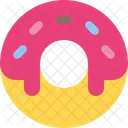 Sprinkle Doughnut Food Icon