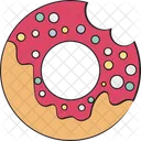 Doughnut Confectionery Bakery Food Icon