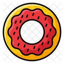 Donut Schokoladendonut Dunkin Donut Symbol