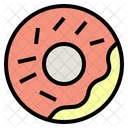 Donut Food Restaurant Sweet Cafe Icon