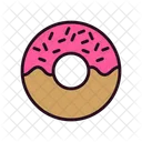 Donut Dessert Fast Food Icon