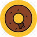 Donut Manzana Sidra Icono