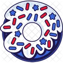 Donut Independence America Icon