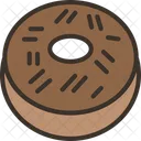 Donut Chocolate Glaze Icon