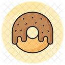 Donut Chocolate Dessert Icon