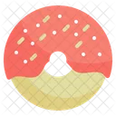 Donut Bakery Dessert Sweets Food Icon Flat Icon