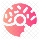 Donut Bitten Icon