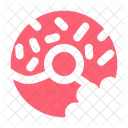 Donut-bitten  Icon