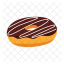 Donut Choco Food Fast Food Symbol