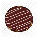 Donut Choco No Hole Top  Icon