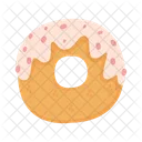 Donut con chispitas  Icono