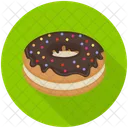 Donut De Chocolate Donut Comida Dulce Icono