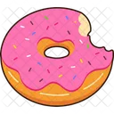 Fresa Donut Con Icono