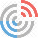 Donut Diagramm Kreis Symbol