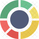 Donut Diagramm Kreis Symbol