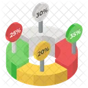 Donut-Diagramm  Symbol