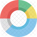 Donut Diagramm Kreis Symbol