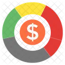 Kreisdiagramm Fortschrittsdiagramm Statistische Grafik Symbol