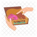 Donuts Comida Dulce Icon