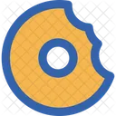 Donut Bakery Chocolate Icon