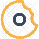 Donut Bakery Chocolate Icon