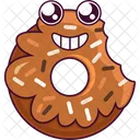 Donut Dulce Delicioso Icono