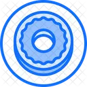 Donut Plate  Icon
