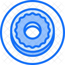 Donut Plate  Icon