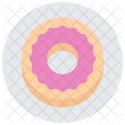 Donut Plate  Icon