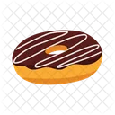 Donut Schoko Essen Fast Food Symbol