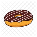 Donut Schoko Essen Fast Food Symbol