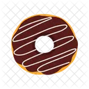 Donut Schoko Top Essen Fast Food Symbol