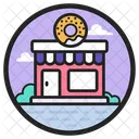 Donut Shop Cafeteria Cafe Icon