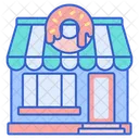 Donut Shop Donut Stall Sweet Icon