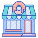 Donut Shop Donut Stall Sweet Icon