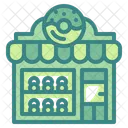 Donut Shop Doughnut Baker Icon