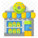 Donut Shop Doughnut Baker Icon