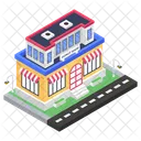 Marketplace Outlet Donut Shop Icon