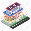 Marketplace Outlet Donut Shop Icon