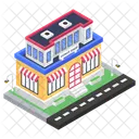 Marketplace Outlet Donut Shop Icon