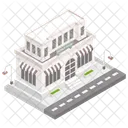 Building Bakery Donut Shop Icon