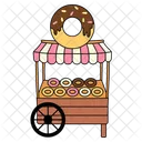 Donut Street Truck  Icon