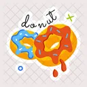 Sweet Rings Donuts Sweet Snack Icon