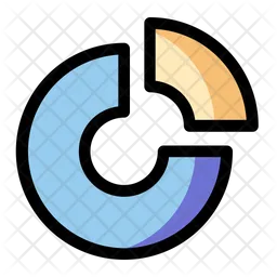 Donuts Chart  Icon